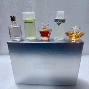 Lancôme Paris Mini Set gift set of five miniature perfumes for women. 2002
